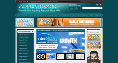 Desktop Screenshot of adultchamber.com